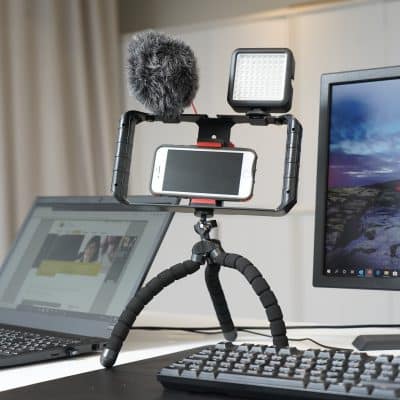 Online-Meetings, Veranstaltungen, Equipment