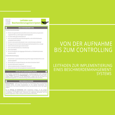 toolbox_beschwerdemanagement_leitfaden-zur-implementierung Toolbox, Beschwerdemanagement, Leitfaden